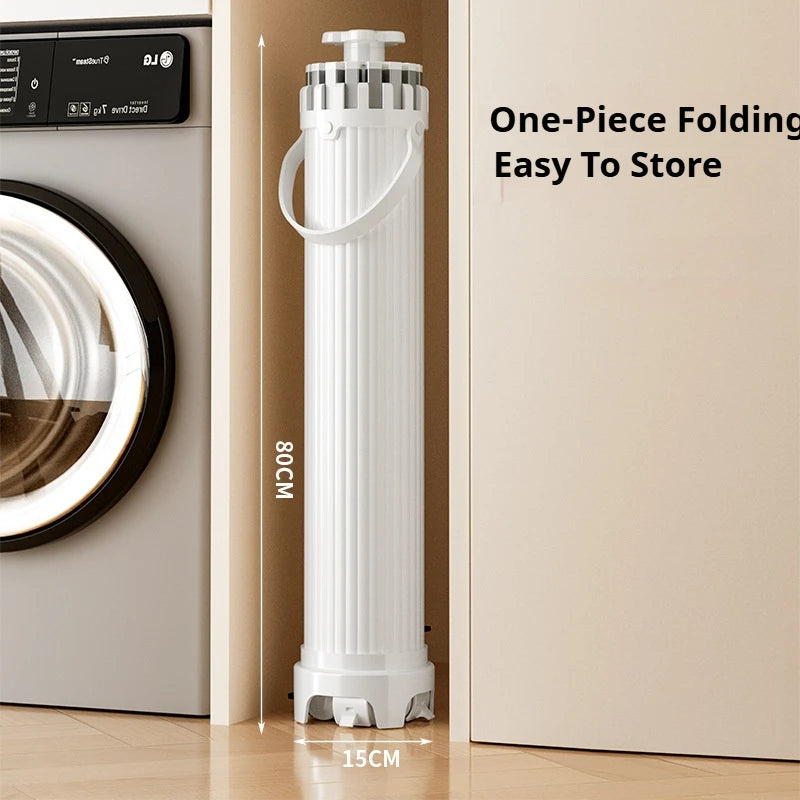Foldable Rotary Clothes Hanger