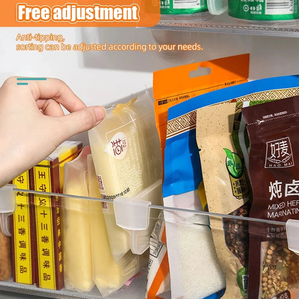Retractable Fridge Storage Divider