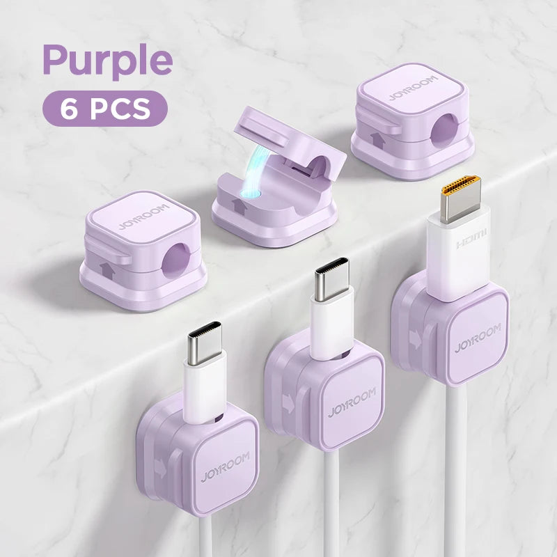 Joyroom Magnetic Cable Clips Organizer