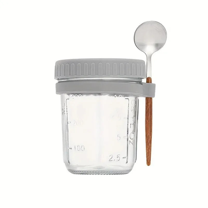 350ML Glass Overnight Oat Cup