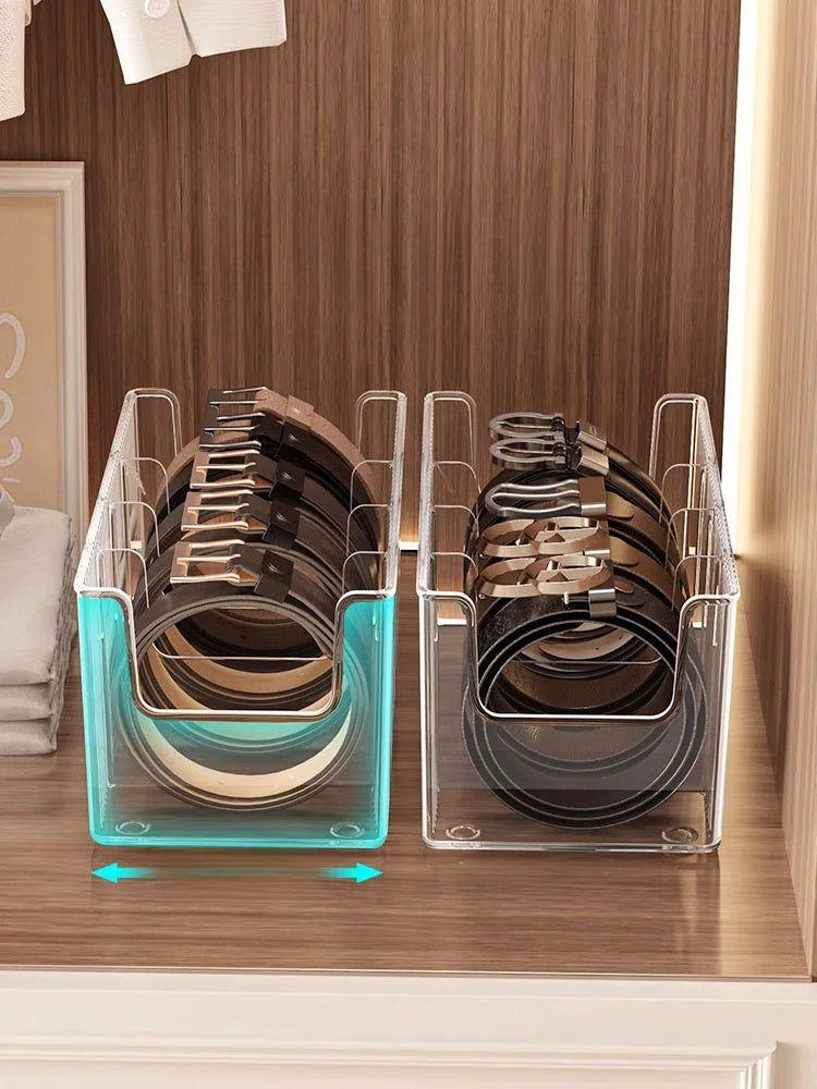 Belts Storage Container & Organizer