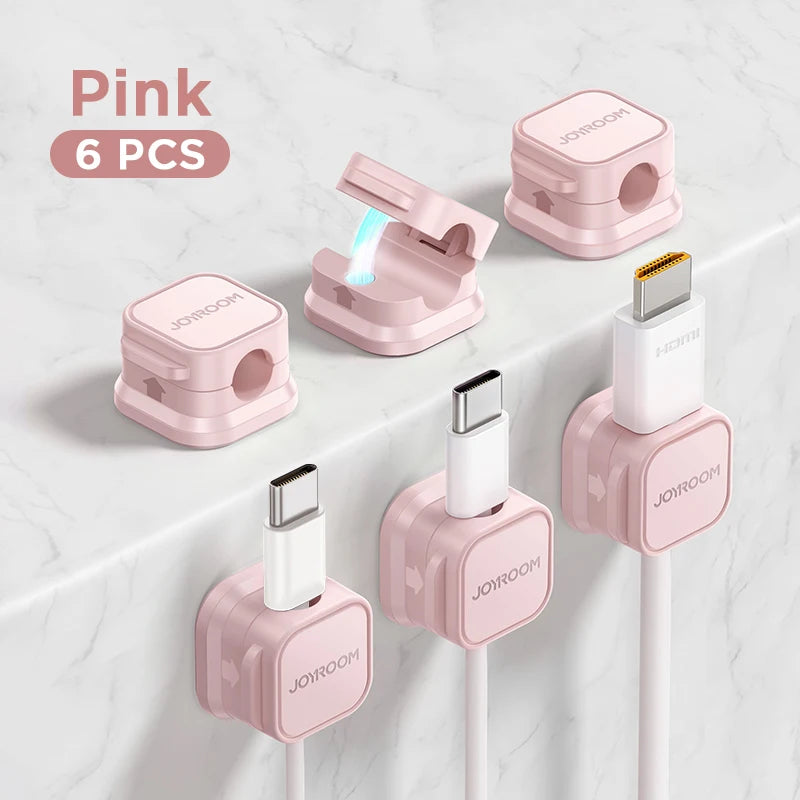 Joyroom Magnetic Cable Clips Organizer