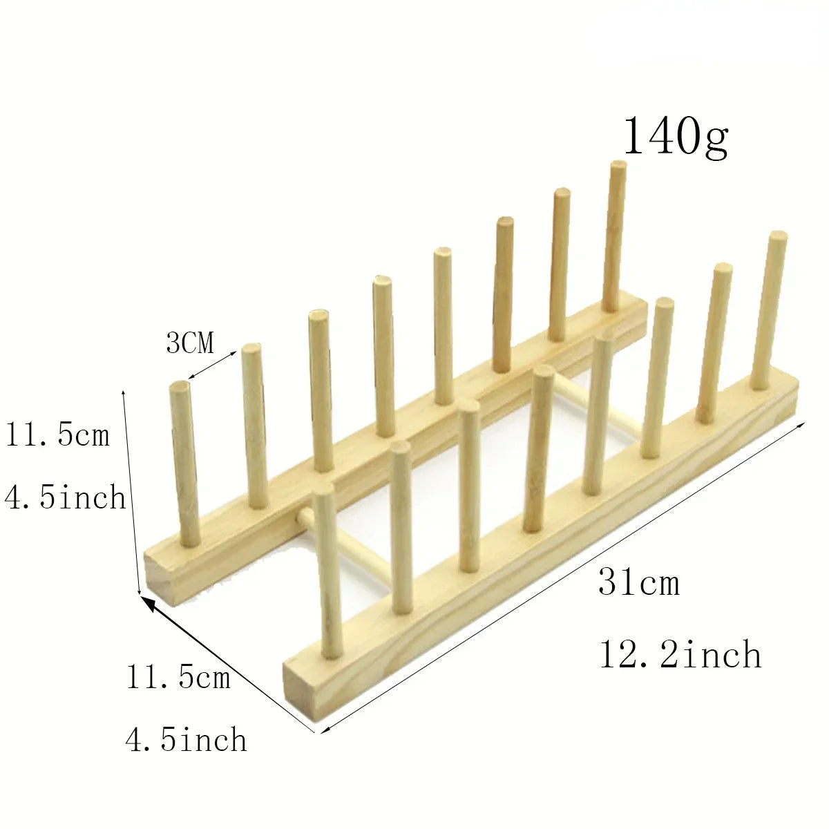 Bamboo Dish Drying Rack