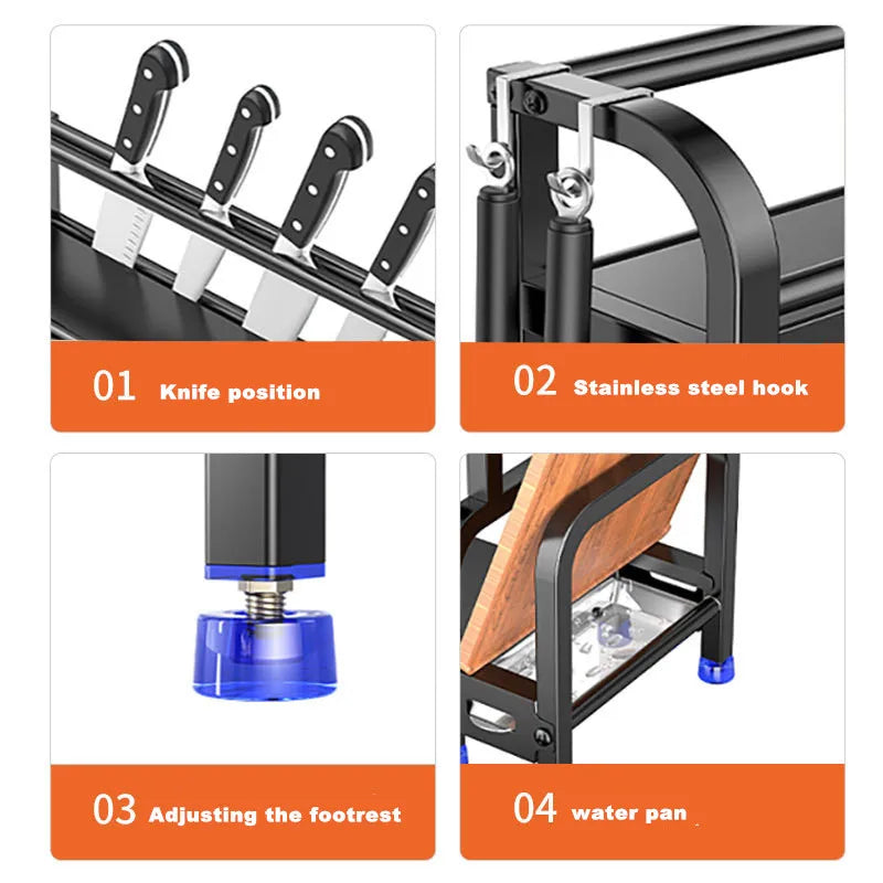 Multi-Layer Kitchen Storage Rack