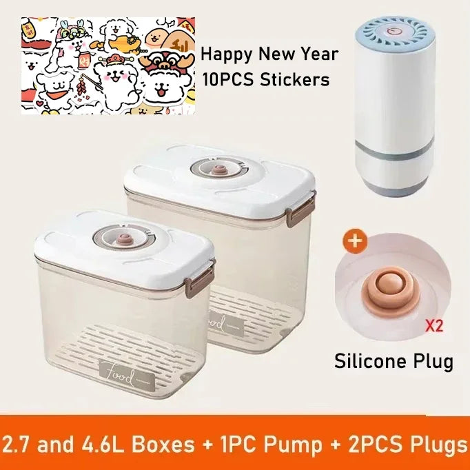 Vacuum Sealed Food Storage Box
