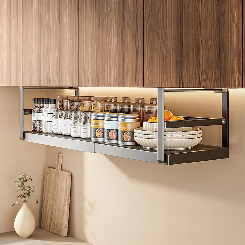 Expandable Under-Shelf Storage Rack