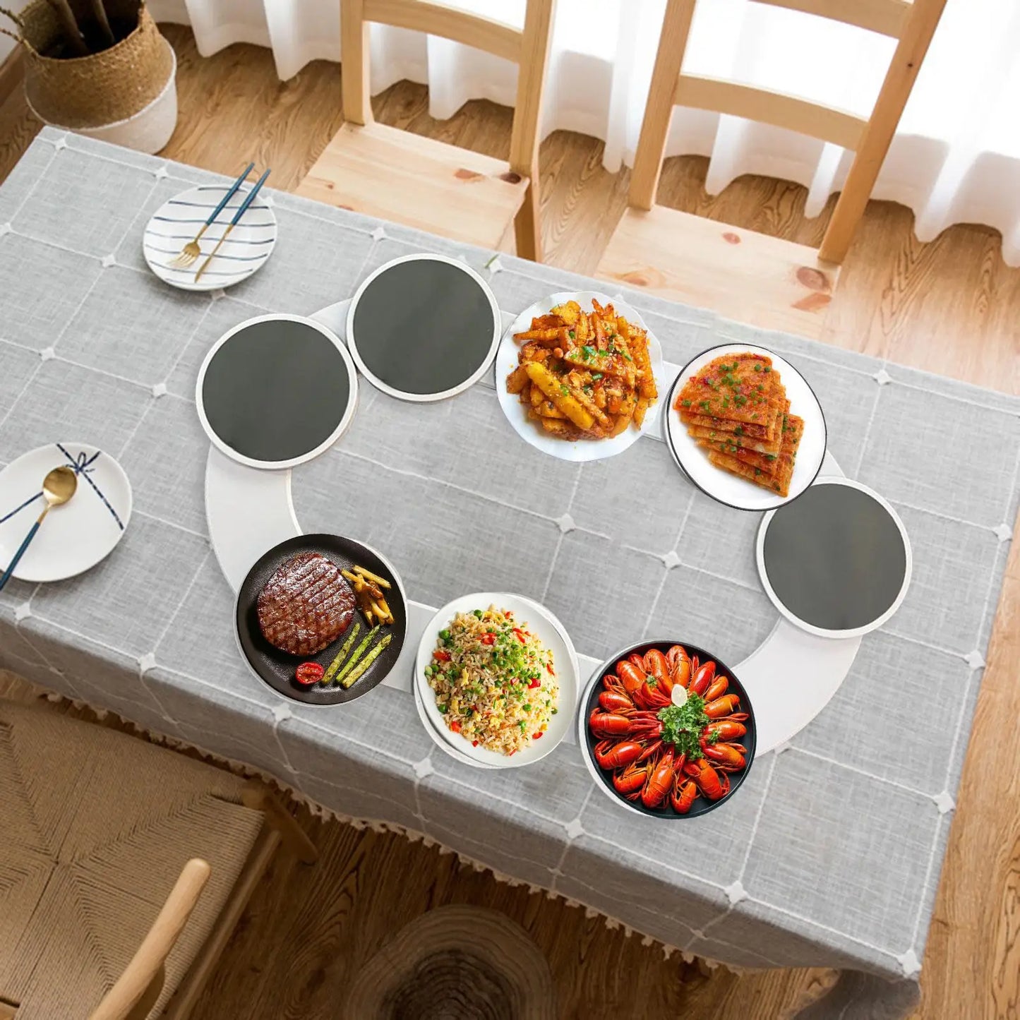 Rotating Lazy Susan Tray