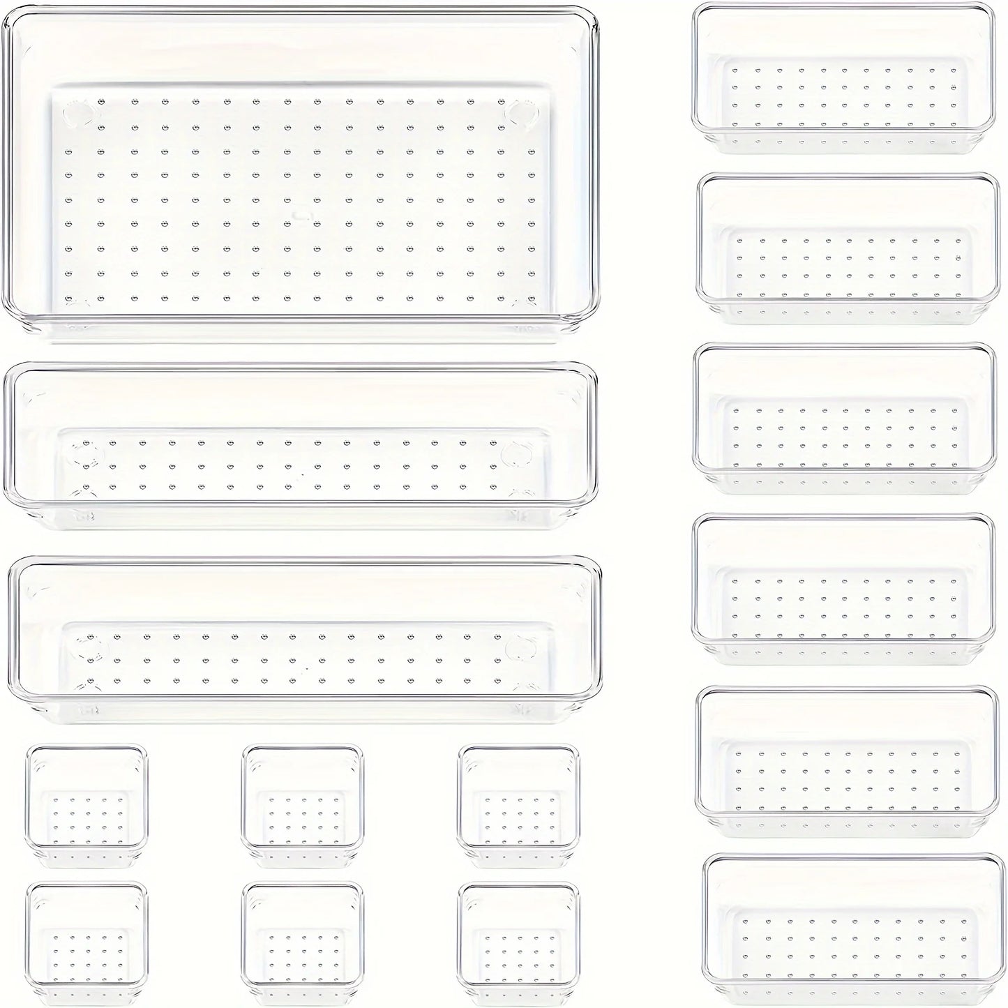 10-Piece Drawer Organizer Set