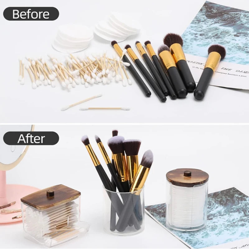 Bathroom Organizer Set with Lid