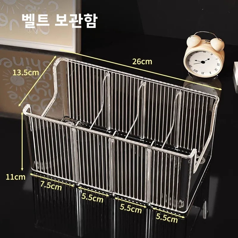Belts Storage Container & Organizer