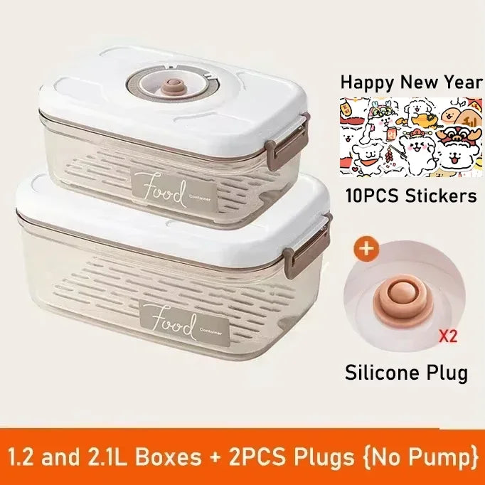 Vacuum Sealed Food Storage Box
