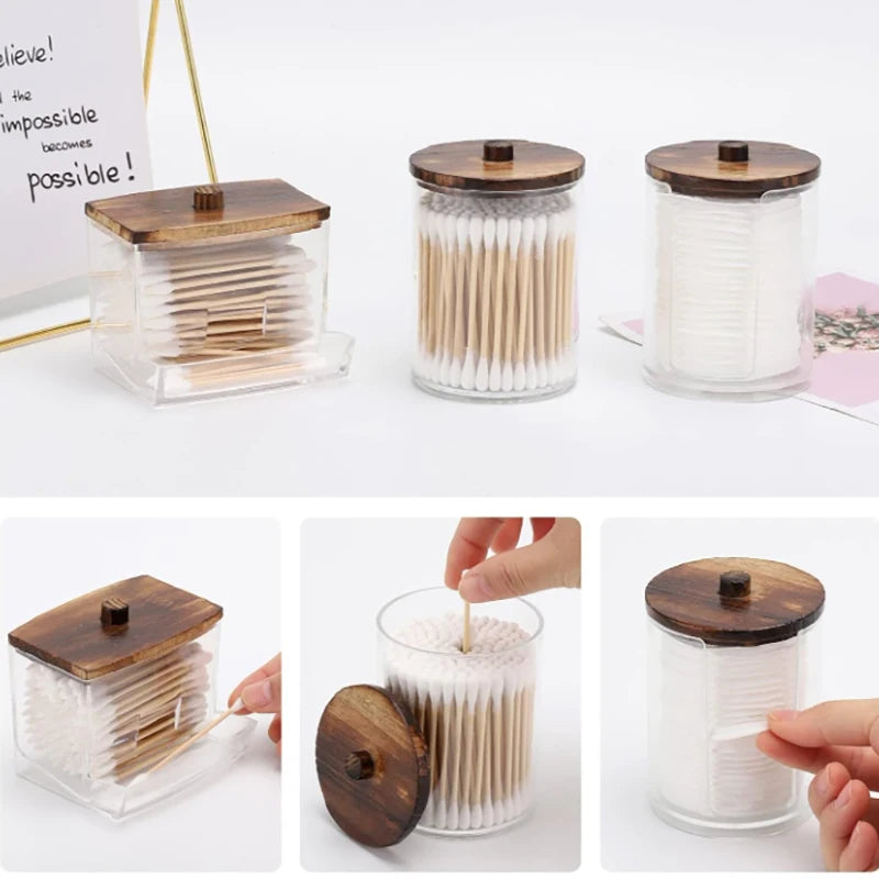 Bathroom Organizer Set with Lid