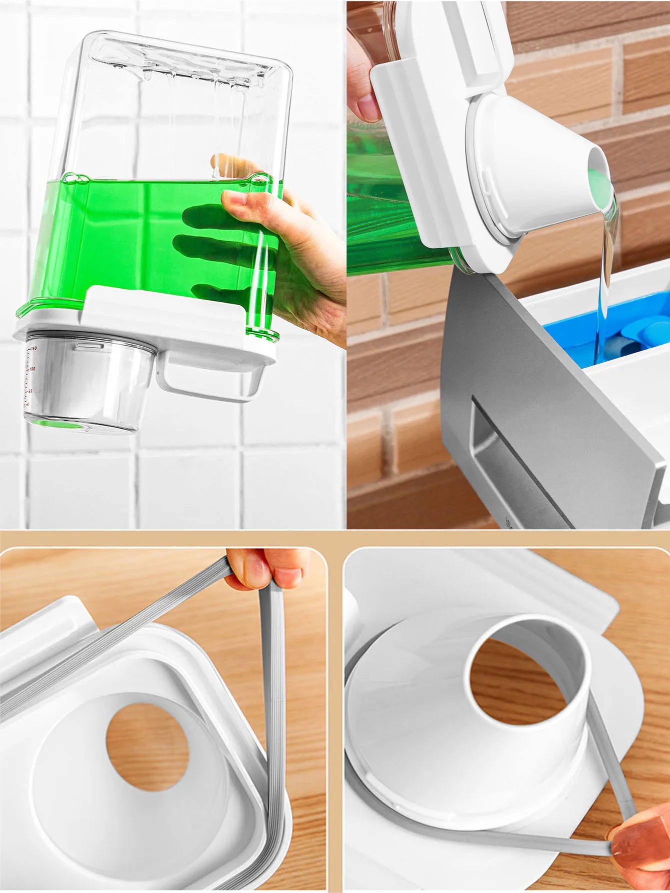 Airtight Laundry Detergent Storage Box