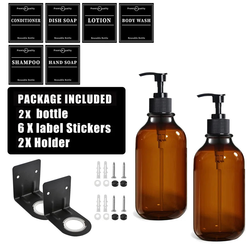 500ml Soap Bottle Set