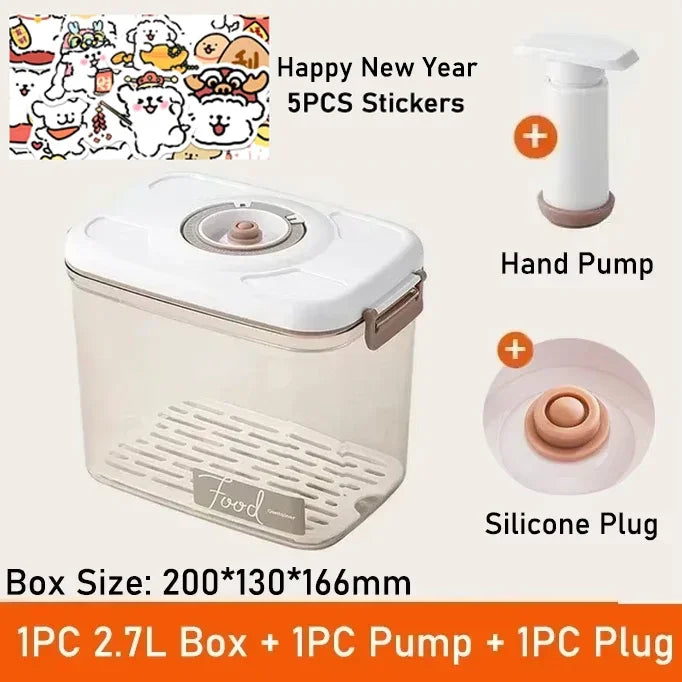 Vacuum Sealed Food Storage Box