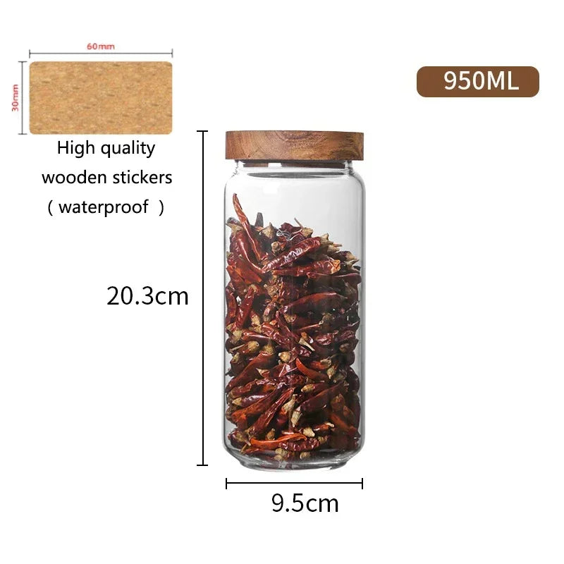 Airtight Glass Kitchen Canister