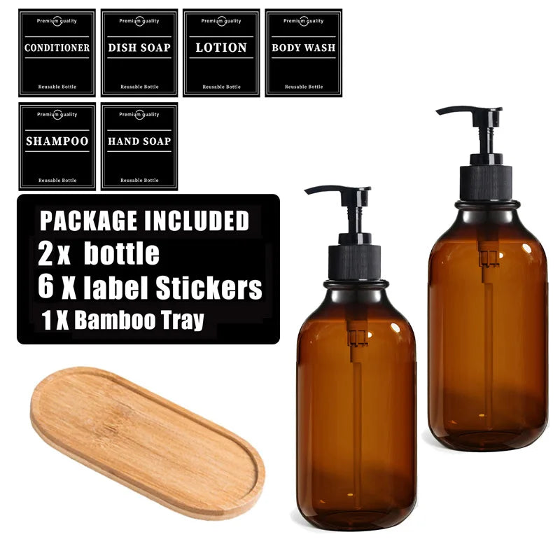 500ml Soap Bottle Set
