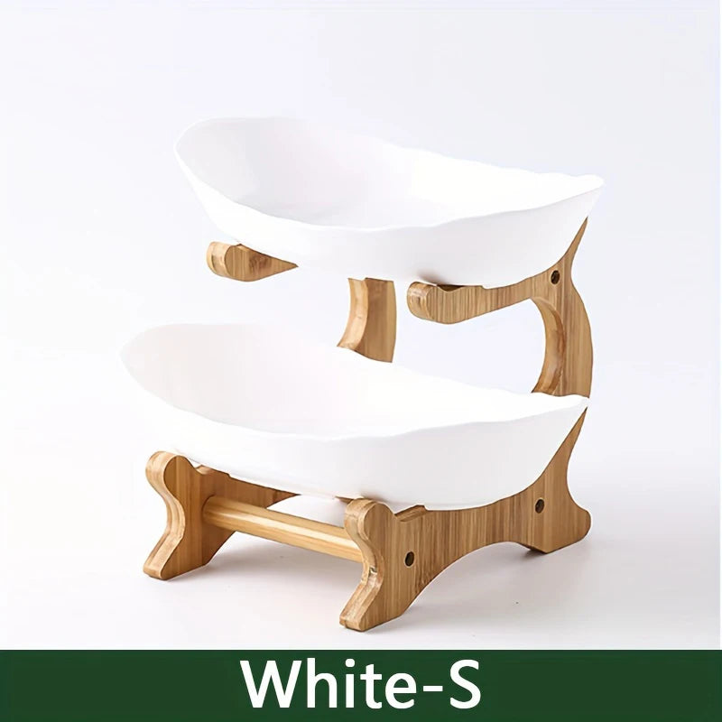 Partitioned Tableware Fruit & Snack Tray