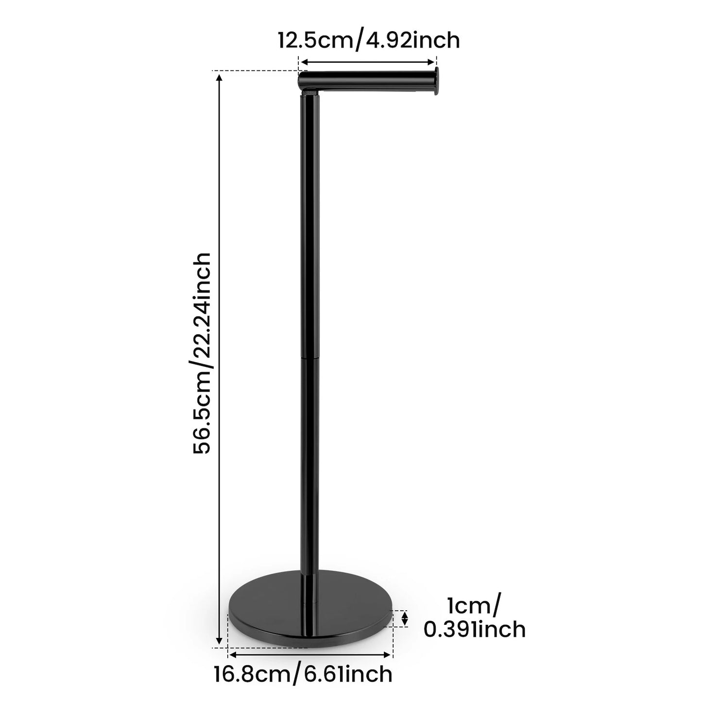 Freestanding Toilet Paper Holder