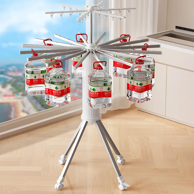 Foldable Rotary Clothes Hanger