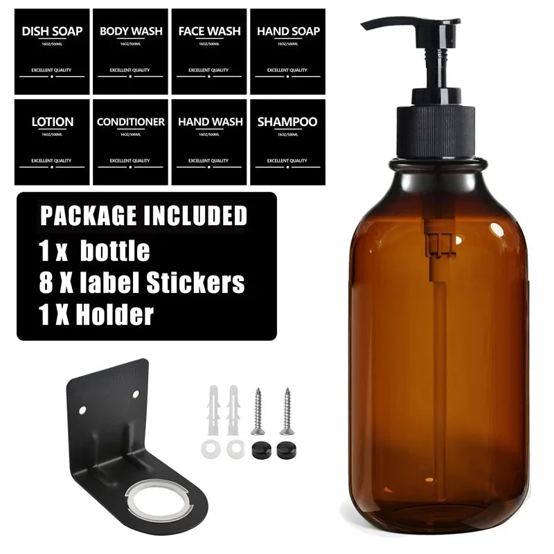 500ml Soap Bottle Set