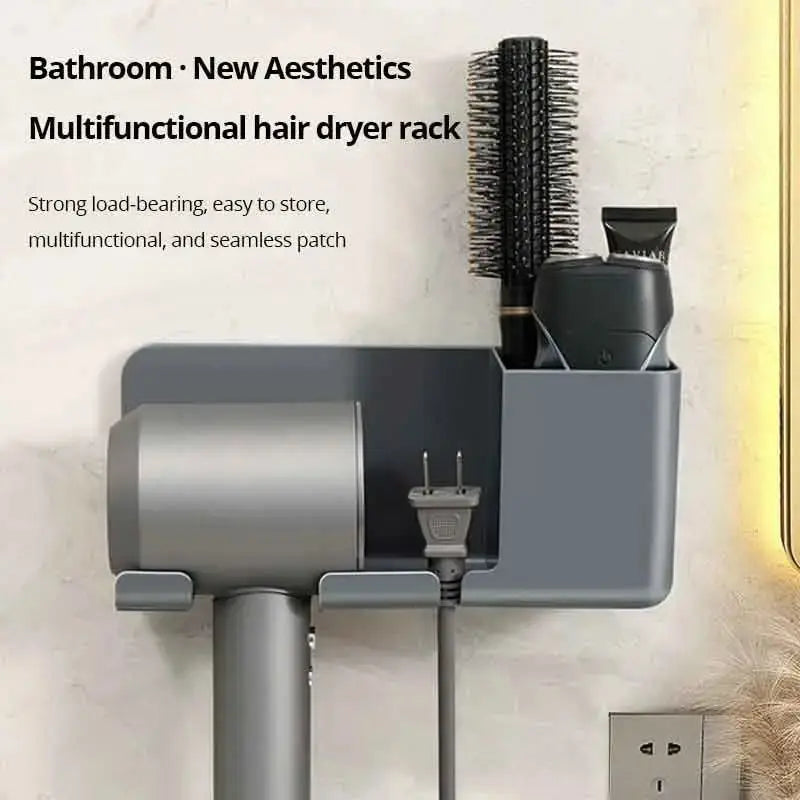 Hair Dryer Rack Organizer