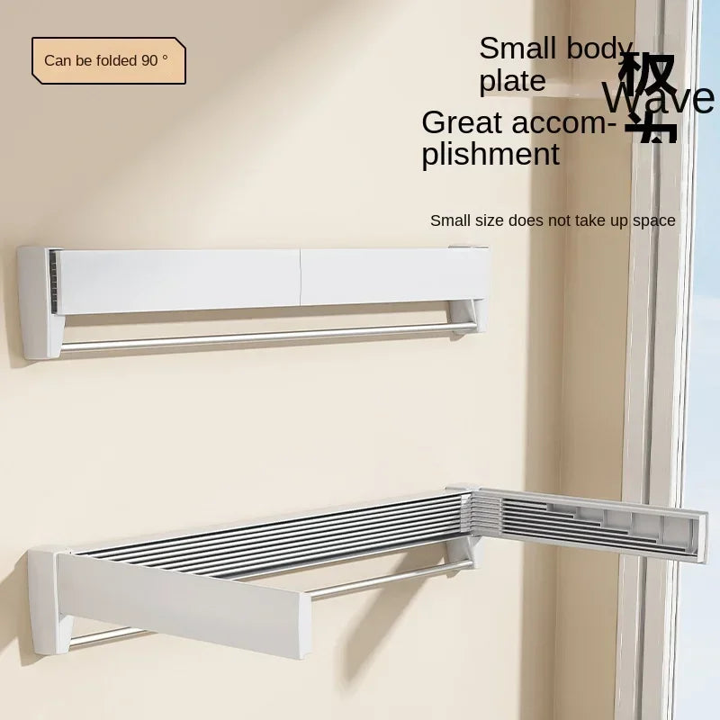 Invisible Retractable Towel Rack