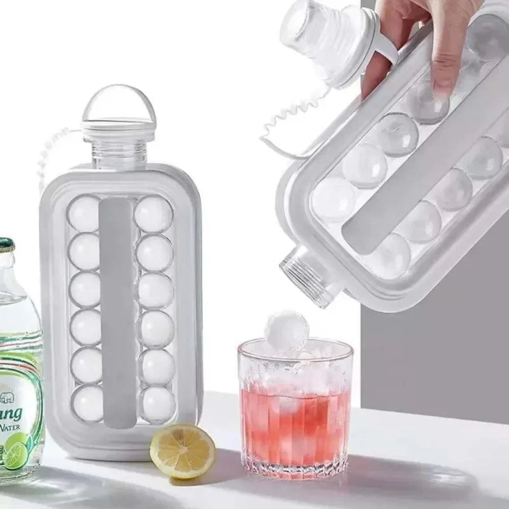 2-in-1 Folding Ice Maker Bottle