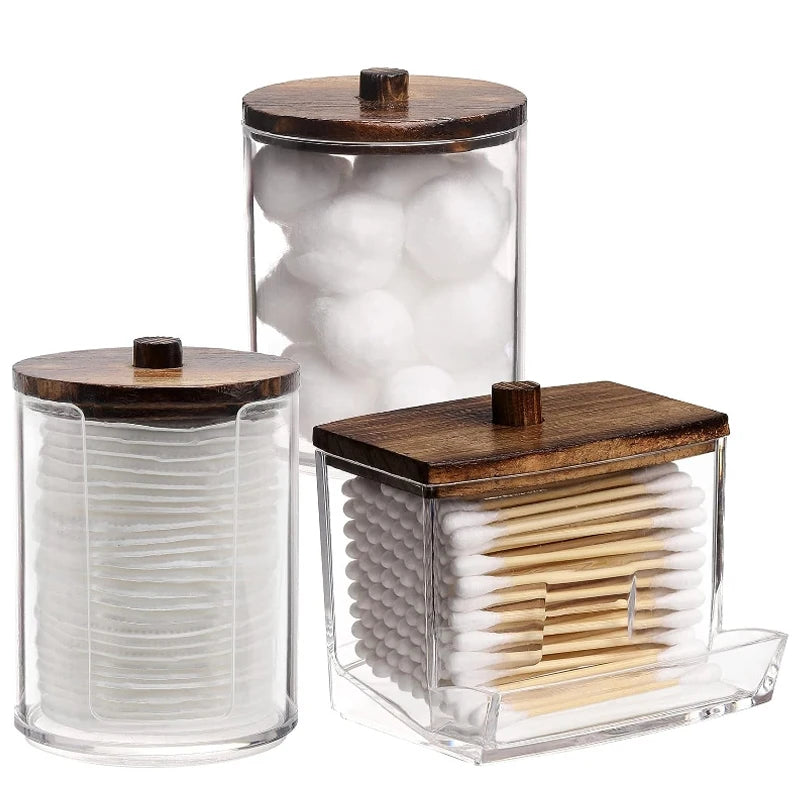 Bathroom Organizer Set with Lid