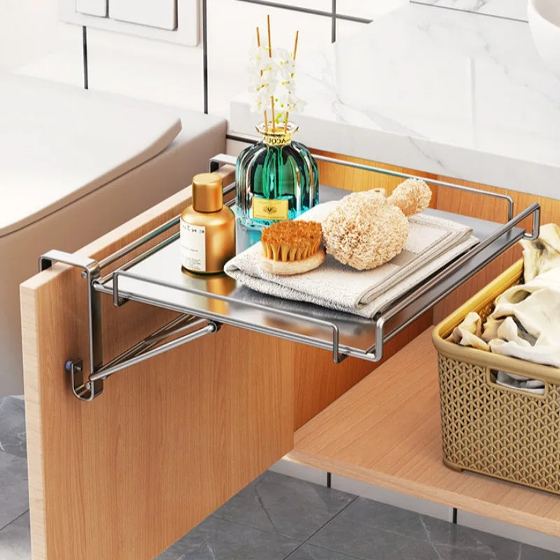 Foldable Countertop Storage Rack