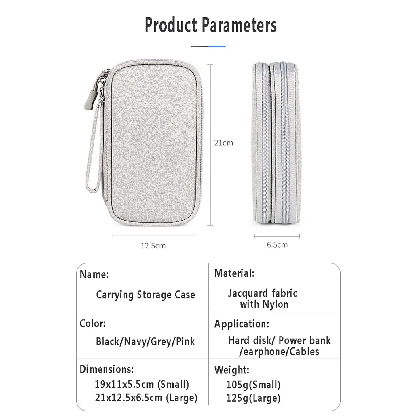 Portable Cable Storage Bag