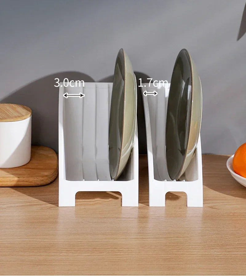 Kitchen Cabinet Plate Drying Rack