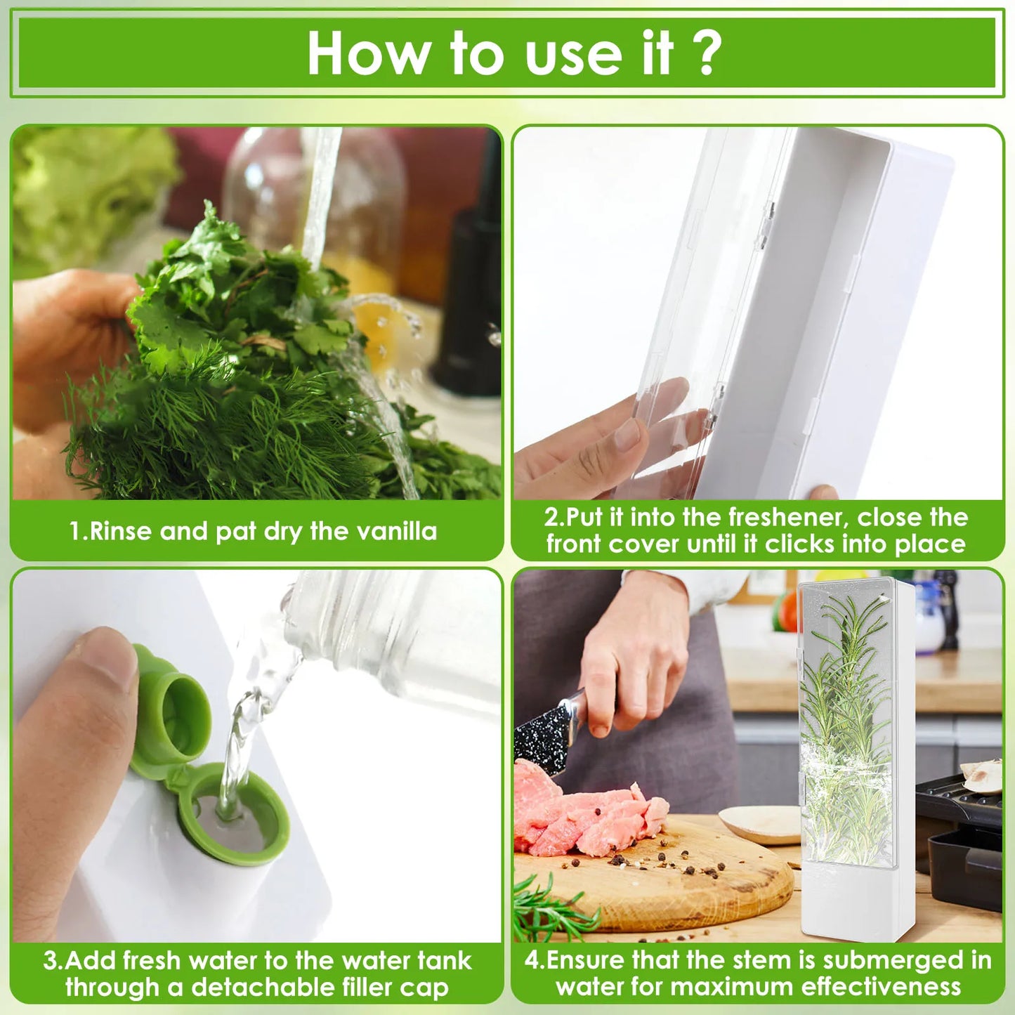 Tall Herb Saver Container