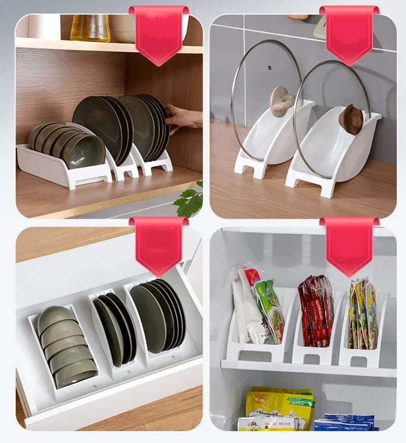 Kitchen Cabinet Plate Drying Rack