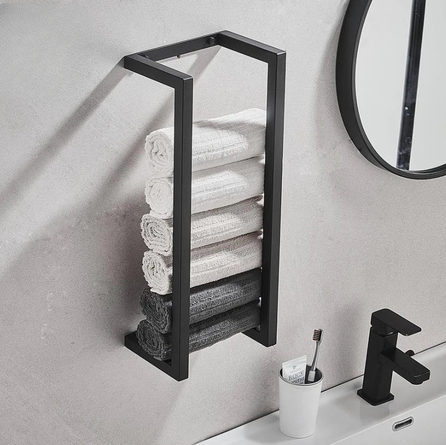 Wall-Mounted Towel and toilet paper Rack