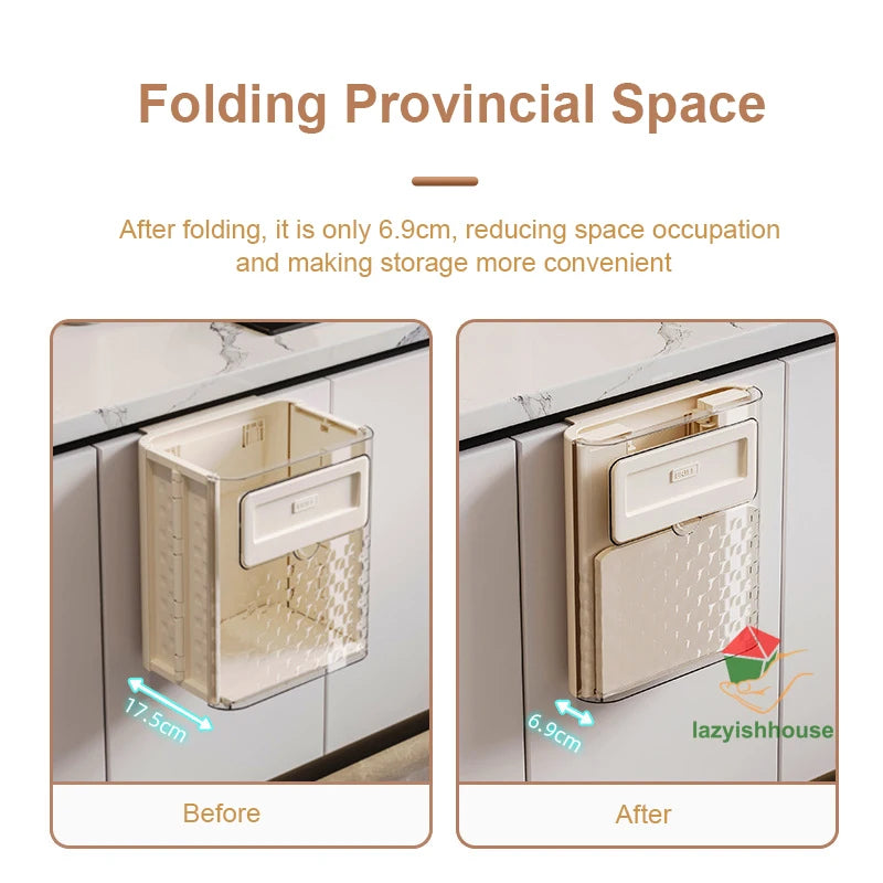 Foldable Hanging Trash Can