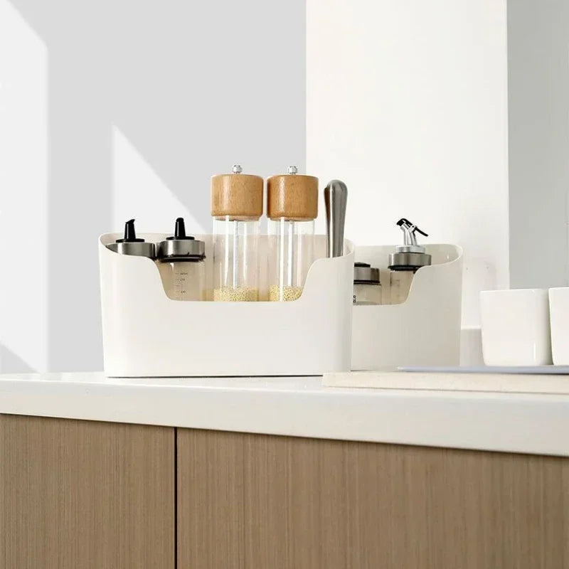 Wall-Mounted Adhesive Storage Rack
