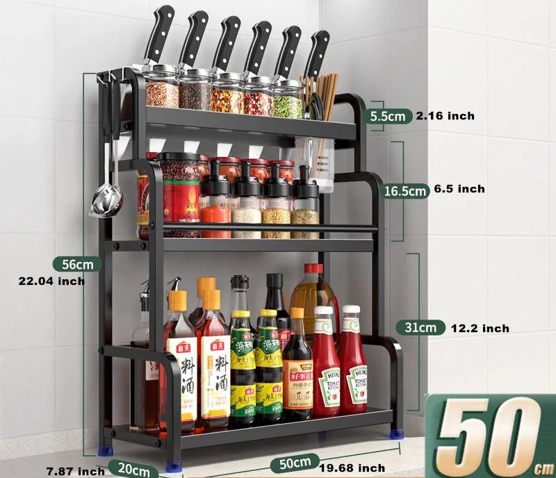 Multi-Layer Kitchen Storage Rack