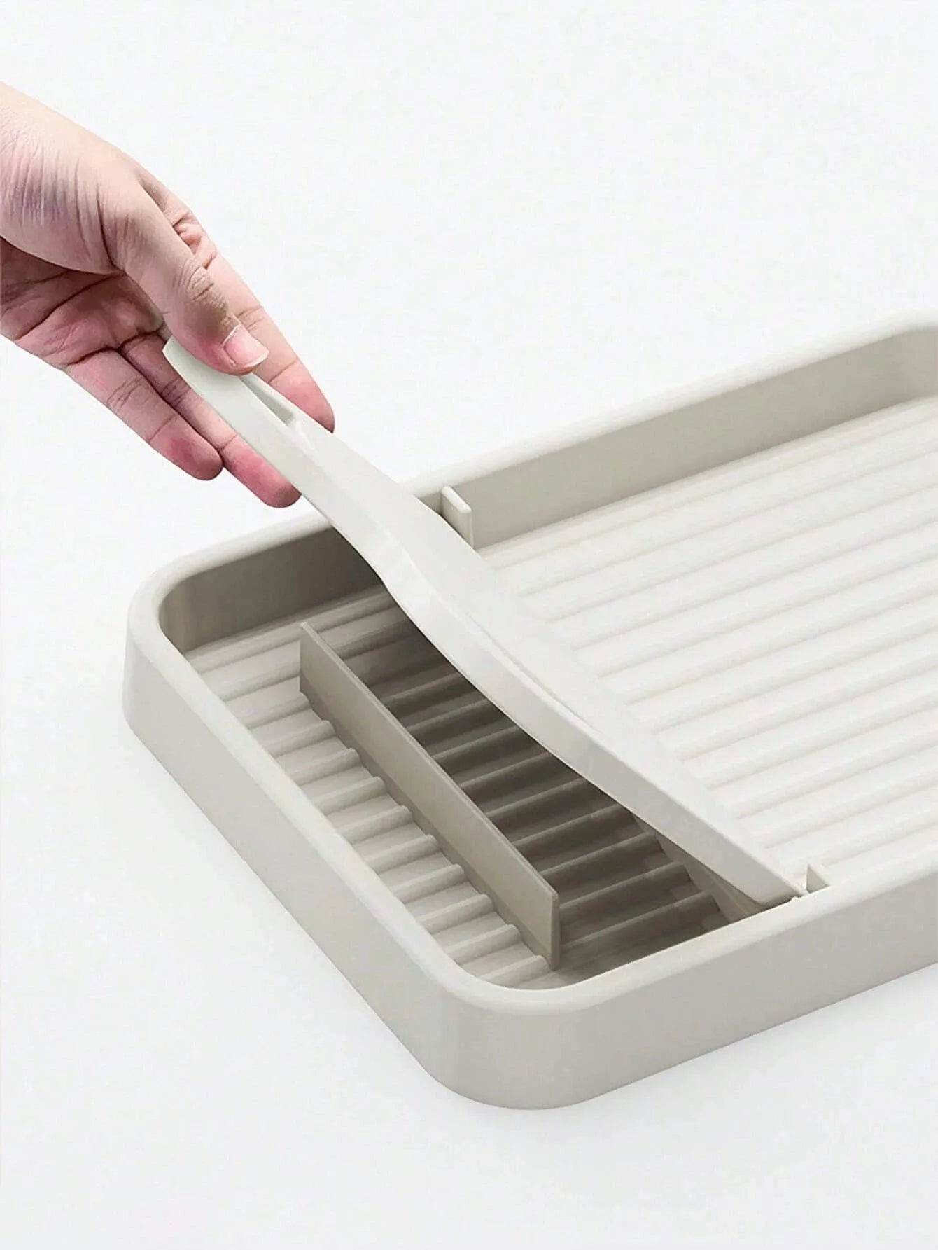 Wall-Mounted Pot Lid Rack