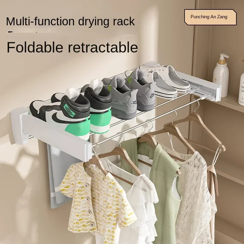 Invisible Retractable Towel Rack
