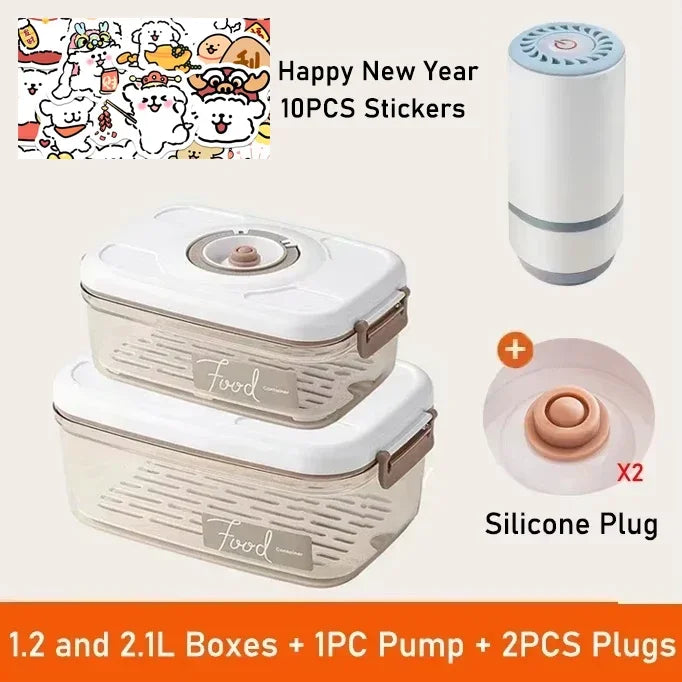 Vacuum Sealed Food Storage Box