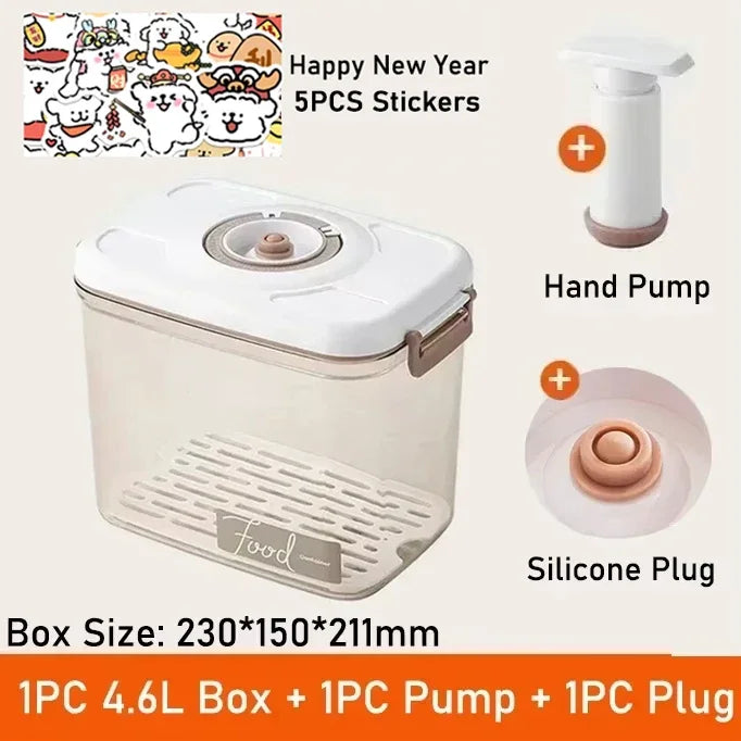 Vacuum Sealed Food Storage Box