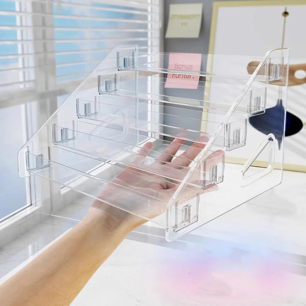 Transparent Makeup Storage Box