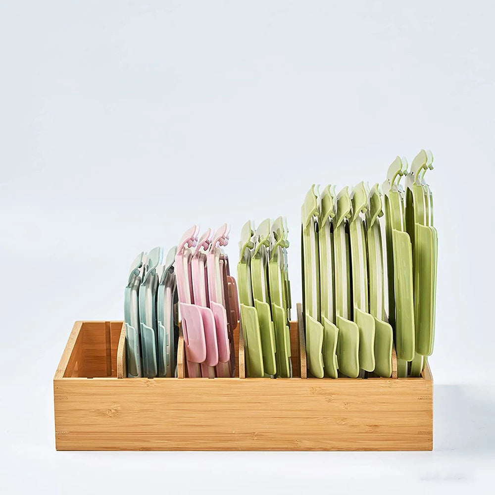Bamboo Storage Organizer Box