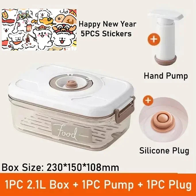 Vacuum Sealed Food Storage Box