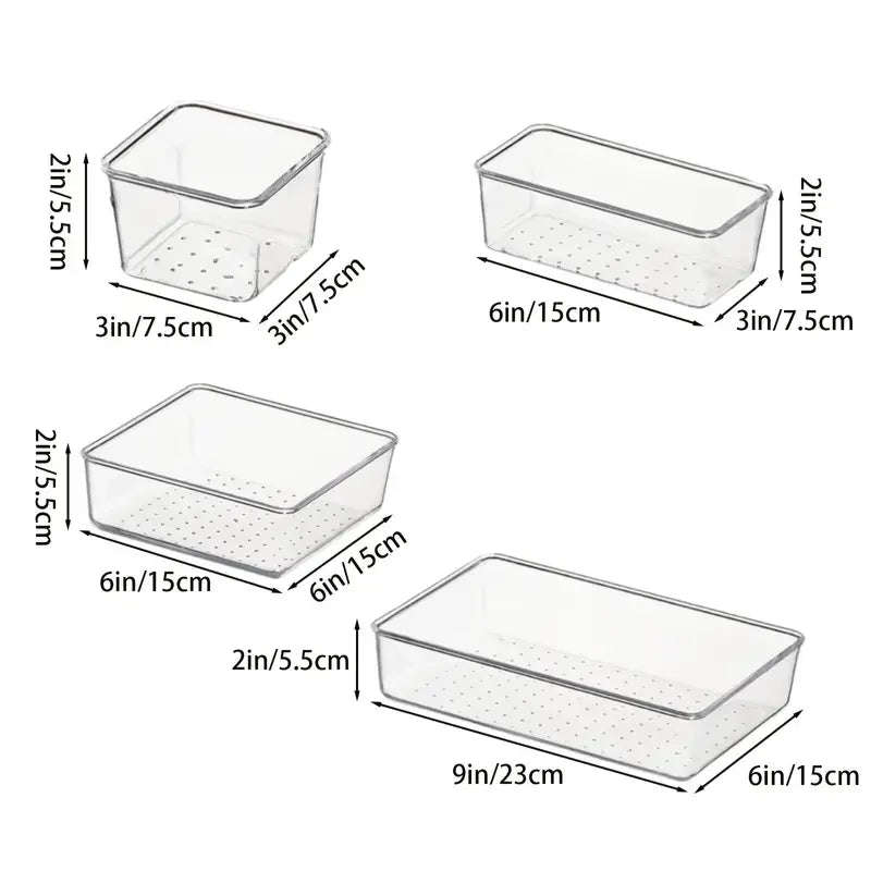 10-Piece Drawer Organizer Set
