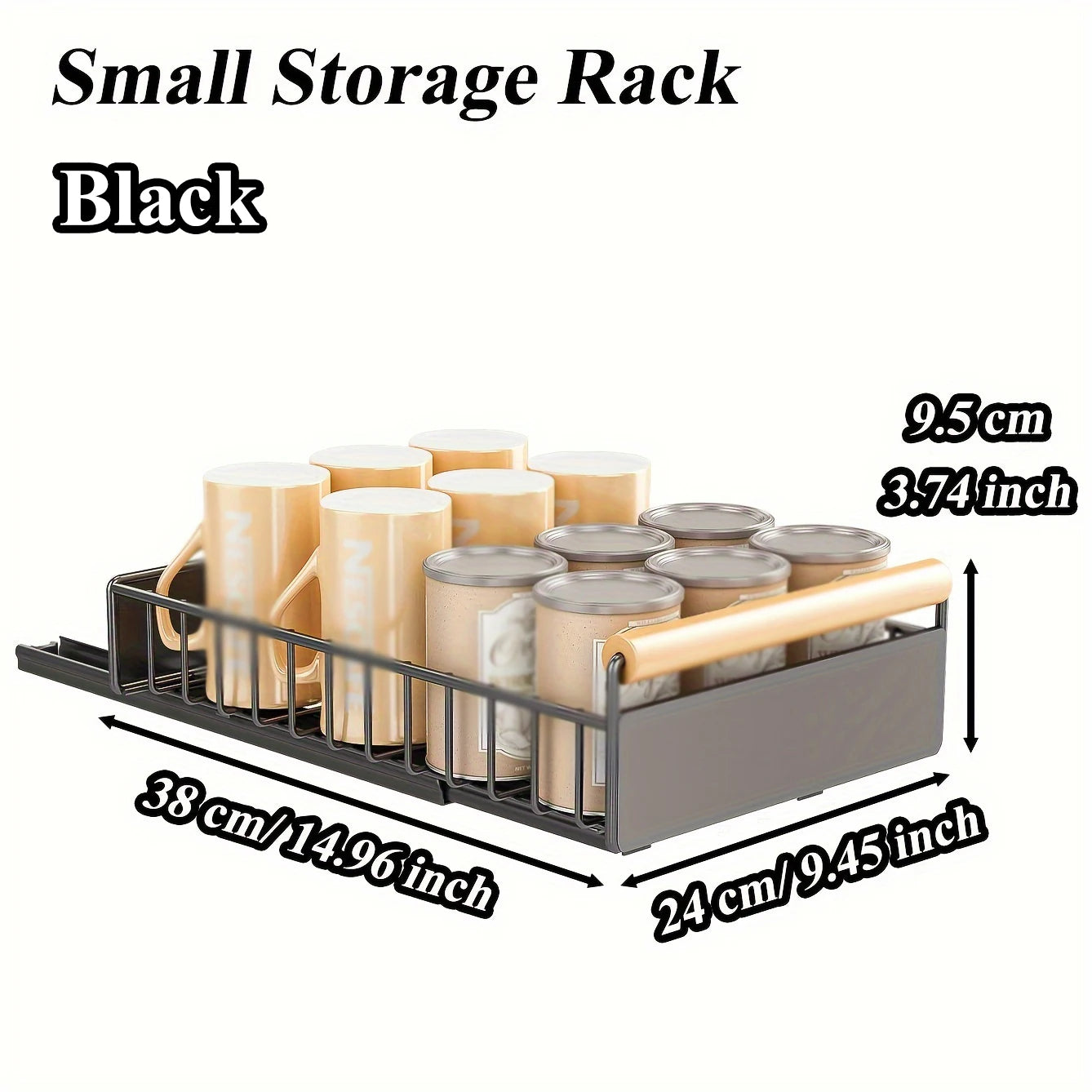 KIXOT Pull-Out Dish Rack