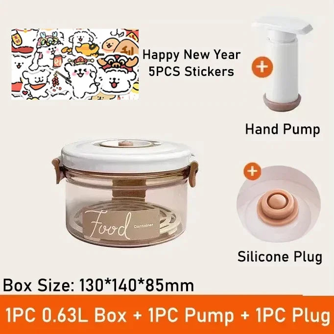 Vacuum Sealed Food Storage Box