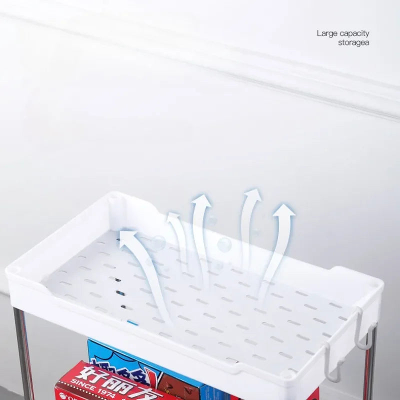 Slim Rolling Storage Cart