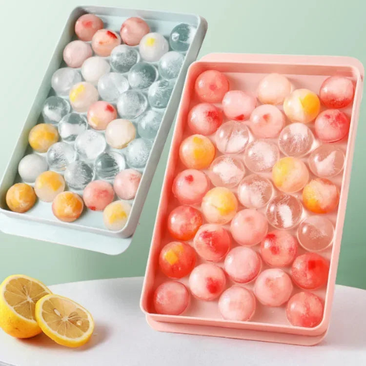 33-Grids Round Ice Ball Tray